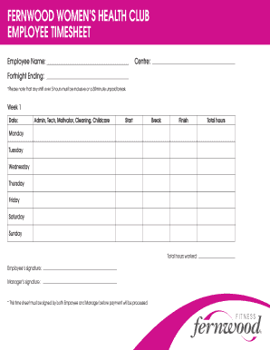 Employee Time Sheet
