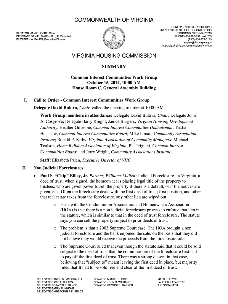 Fillable Online Fillable COMMONWEALTH OF VIRGINIA VIRGINIA HOUSING