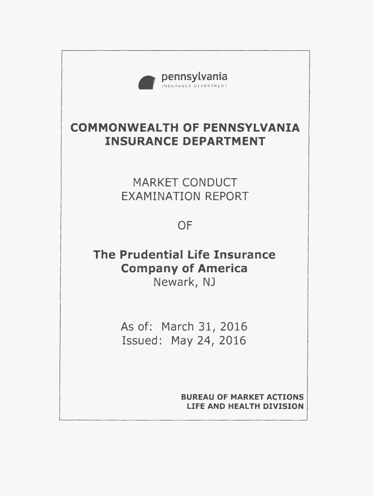 Fillable Online Fillable The Prudential Life Insurance Company of