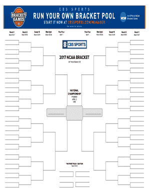 Bracket template word - NCAA Bracket Final v2