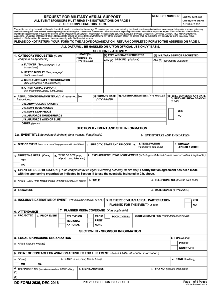 Dd Form 2535 Fill Out Sign Online DocHub