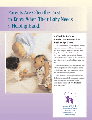 Child Development Checklist