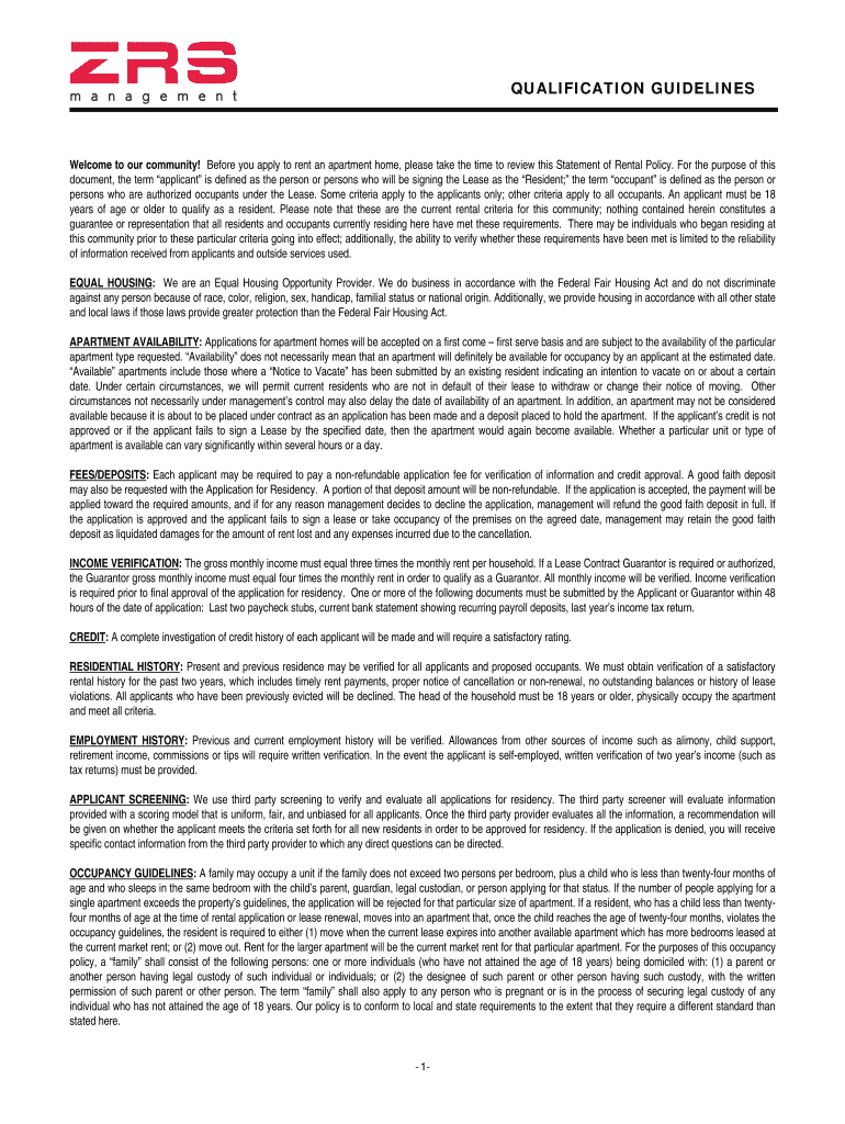 Fillable Online Before you apply to rent an apartment home, please take