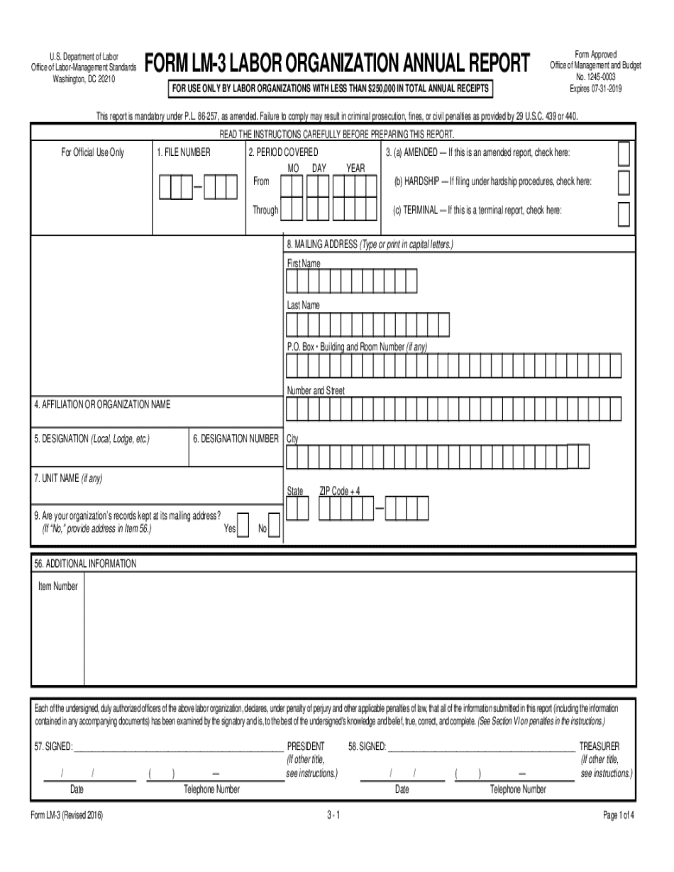 Form lm 2 2016-2025