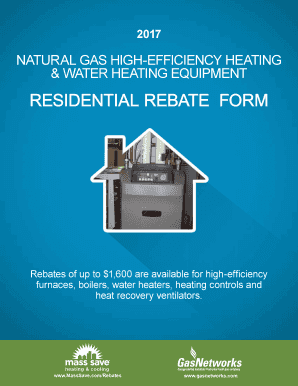 2017 Massachusetts High-Efficiency Heating Rebate Form
