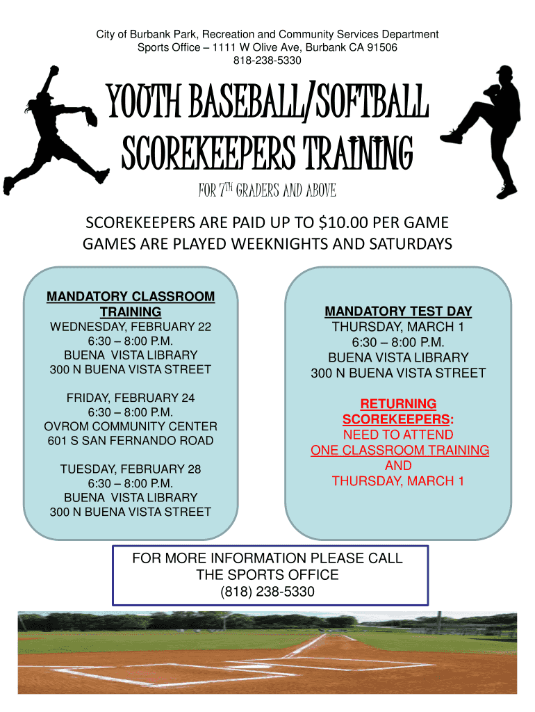 Fillable Online Fillable youth basketball officials training for 9th