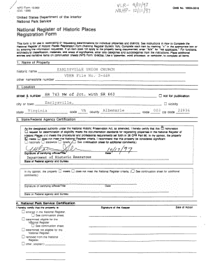National Register of Historic Places Registration Form