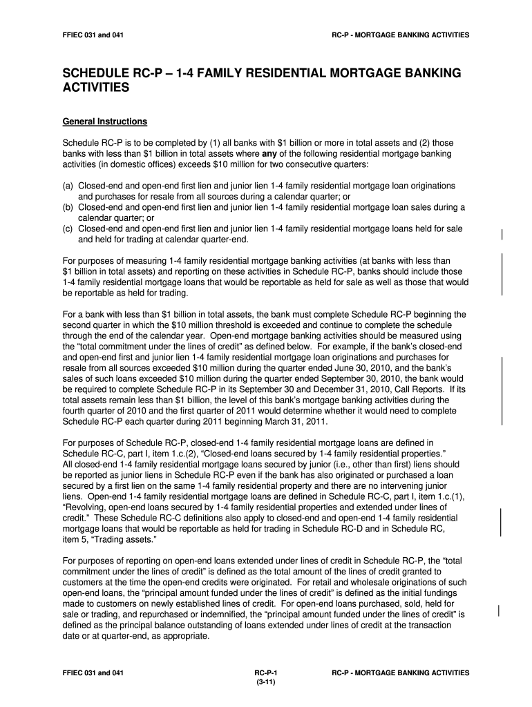 family residential mortgage Preview on Page 1