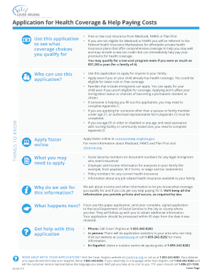 Virginia Health Coverage Application