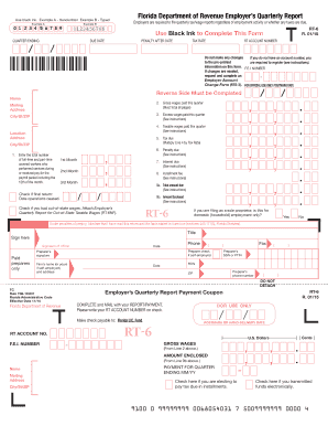 Florida Employer’s Quarterly Report