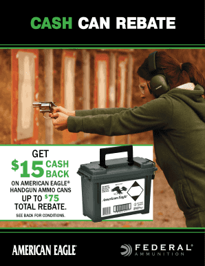 American Eagle Handgun Ammo Rebate Form