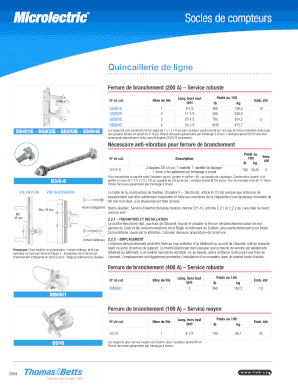 Socles de compteurs