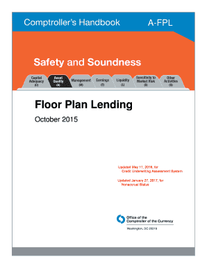 Floor Plan Lending, Comptroller's Handbook - occ treas