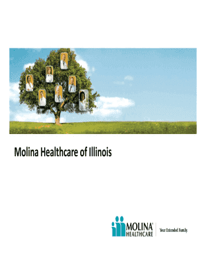 Blank immunization record form - Molina Healthcare of Illinois (pdf) - illinois