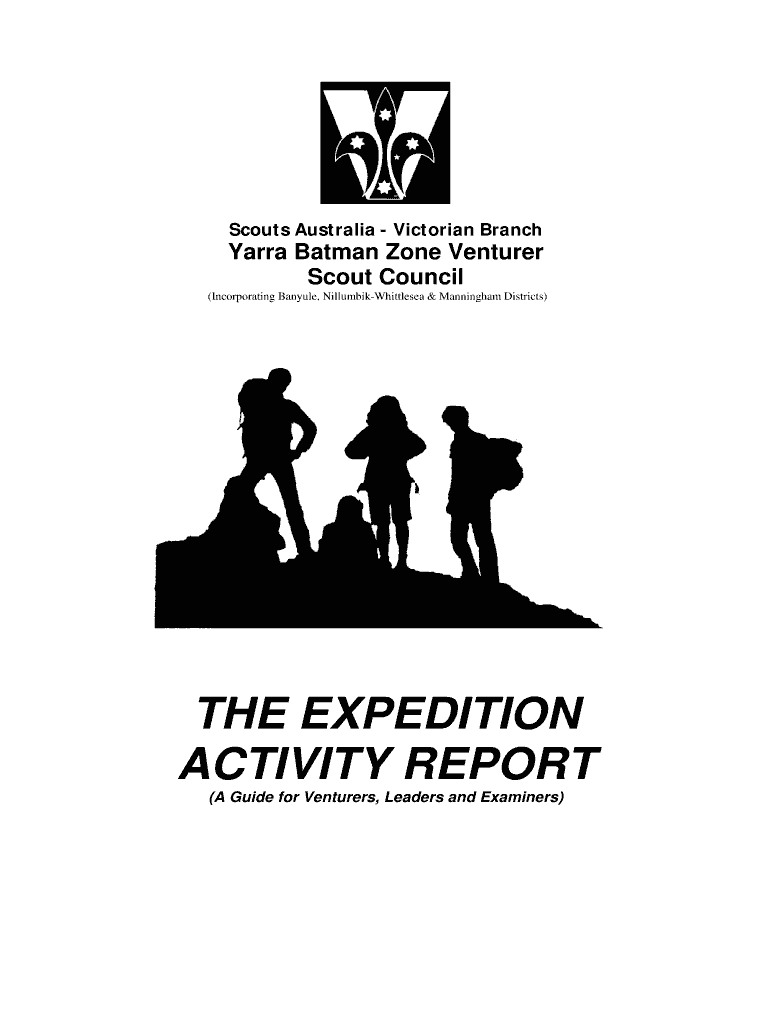 YBZ The Expedition Activity Report - V1.1.doc Preview on Page 1