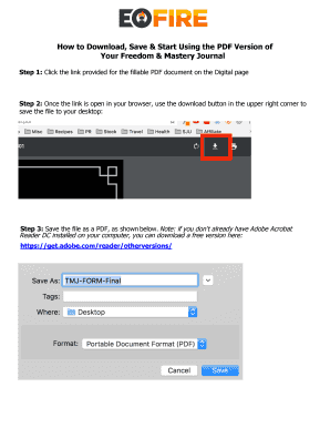 Freedom & Mastery Journal PDF