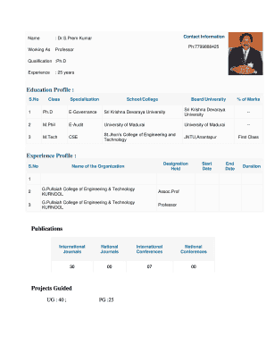 Form preview