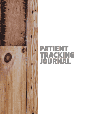 Patient Tracking Journal