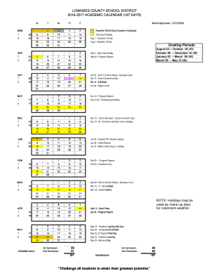 Copy of 2016-2017 Academic calendar draft option B.xlsx