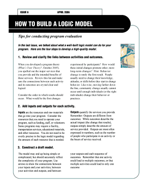 How to build a logic model - dps mn