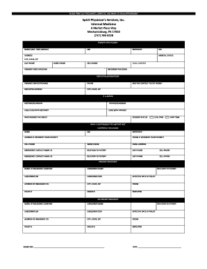 Patient Information Form