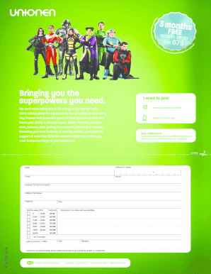 Swedish Union Membership Application Form