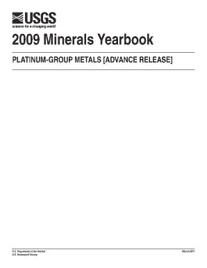 2009 Minerals Yearbook
