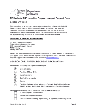 Fillable Online Appeal Request Form Fax Email Print - pdfFiller