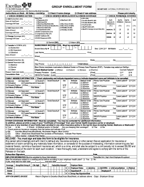 Group Enrollment Form