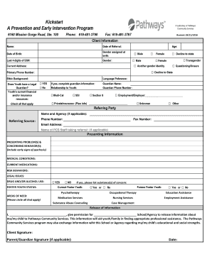 Client Information Form