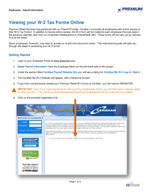 W-2 Tax Form Access Guide