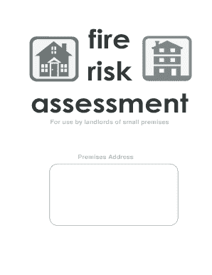Fire Risk Assessment for Small Premises