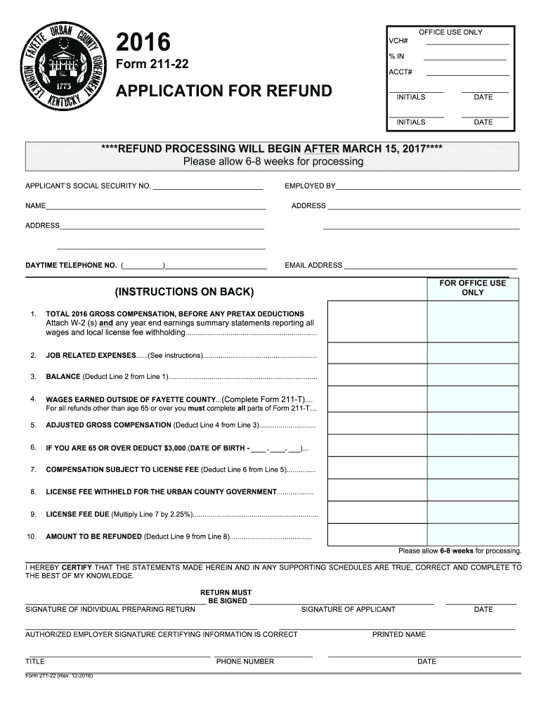 lexington refund Preview on Page 1