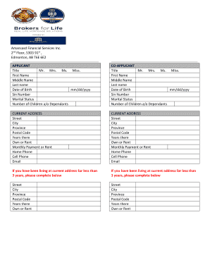 Loan Application Form