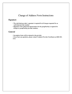 Mississippi Medicaid Change of Address Form