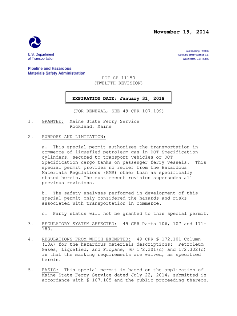 dot permit form Preview on Page 1