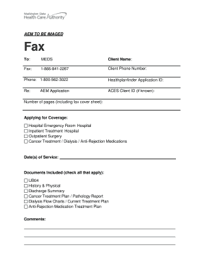 AEM Application Form