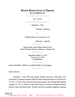 portfolio associates recovery letter cease debt letter  Edit Online, desist zombie  and Fill