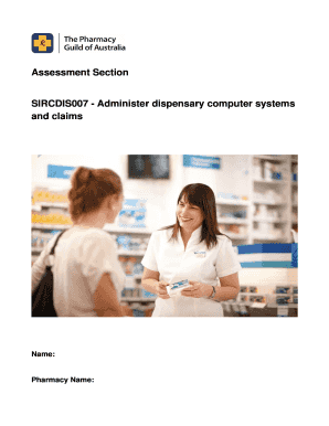 SIRCDIS007 Assessment Form