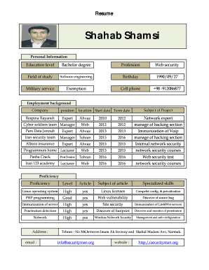 Form preview