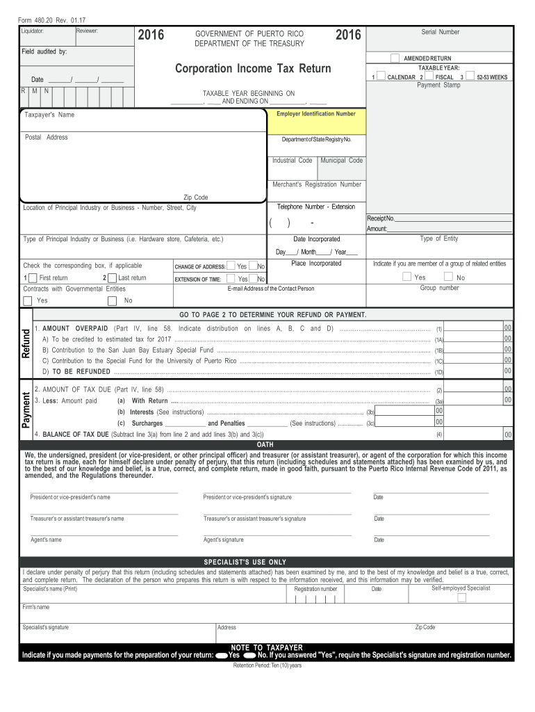 2011 form 48020 puerto rico 2017 Preview on Page 1