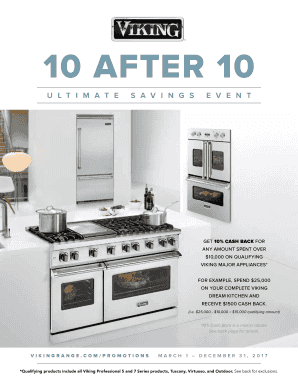 Viking 10 After 10 Rebate Form