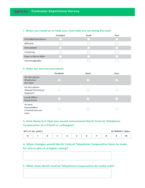 Customer Experience Survey