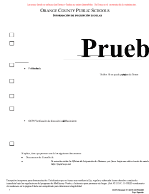 Formulario de Inscripción del Estudiante