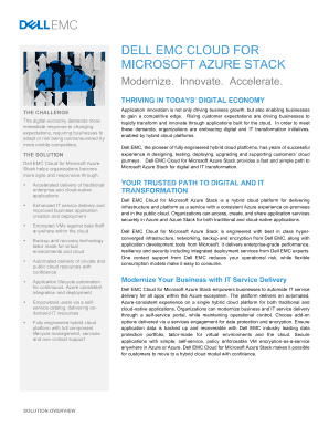 DELL EMC CLOUD FOR