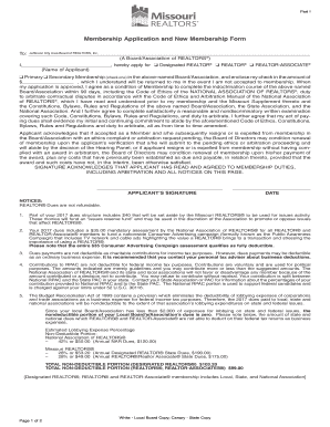 Membership Application Form