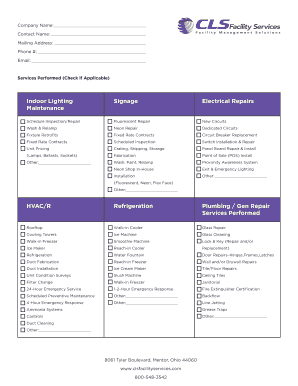 Facility Services Agreement