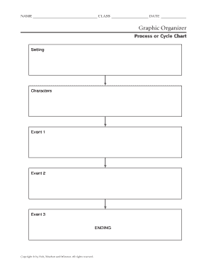Process or Cycle Chart Graphic Organizer