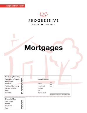 UK Mortgage Application Form