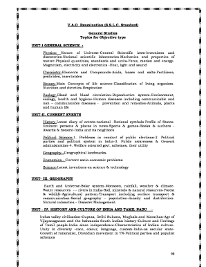 O Examination (S
